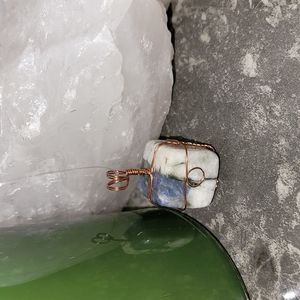 Sodalite Crystal Car Charm